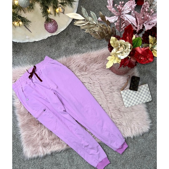 NEW FIGS Zamora High Waisted Joggers - Dusk- Large - Picture 3 of 7